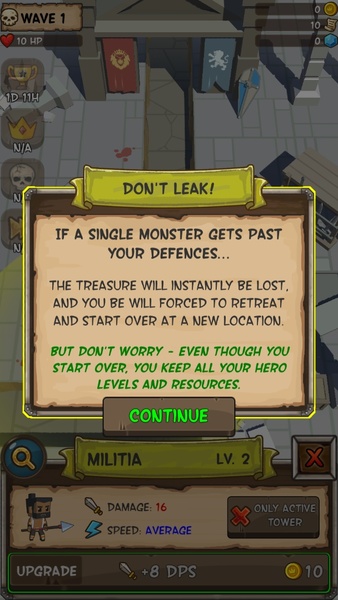 Idle Hero TD - Fantasy Tower Defense - Preview 2