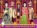 Indian Wedding Makeup Dress-Up screenshot 3