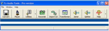 Fx Audio Tools screenshot 1