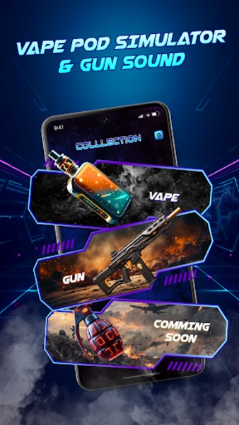Vape Pod Simulator & Gun Sound for Android - Download the APK from Uptodown