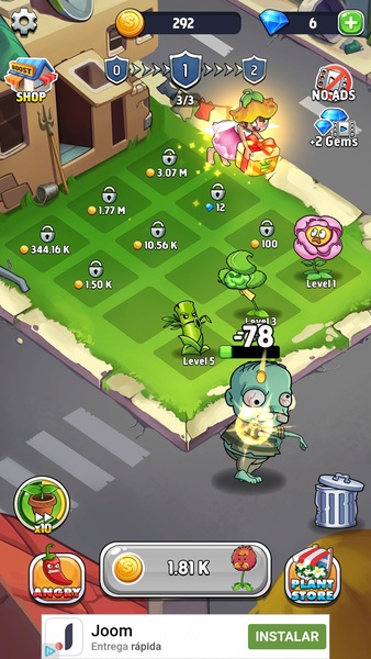 Merge Plants: Zombie Defense - Preview 4