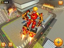 Firefighter Robot Transform Truck: Rescue Hero screenshot 11
