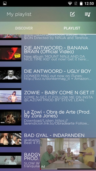 Air Music Player - Preview 4