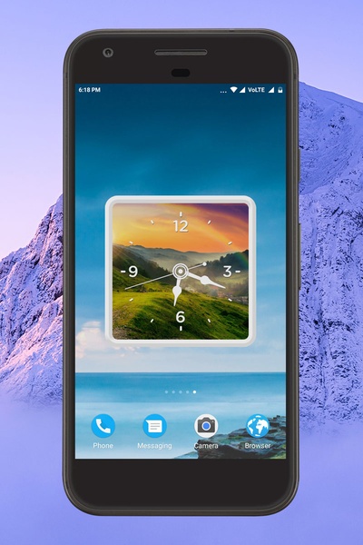 Mist Clock Live Wallpaper - Preview 5