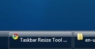 Taskbar Resize Tool for Vista screenshot 2