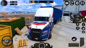American Truck Driving Trailer screenshot 5