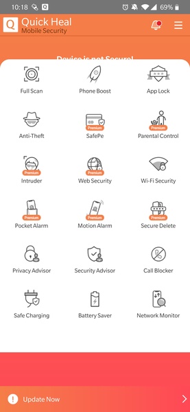 Quick Heal Security - Preview 6