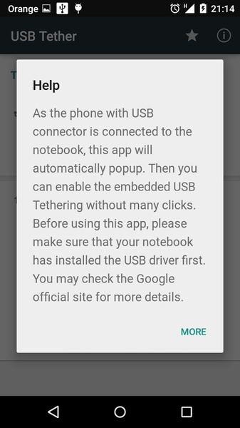 USB Tether - Preview 3