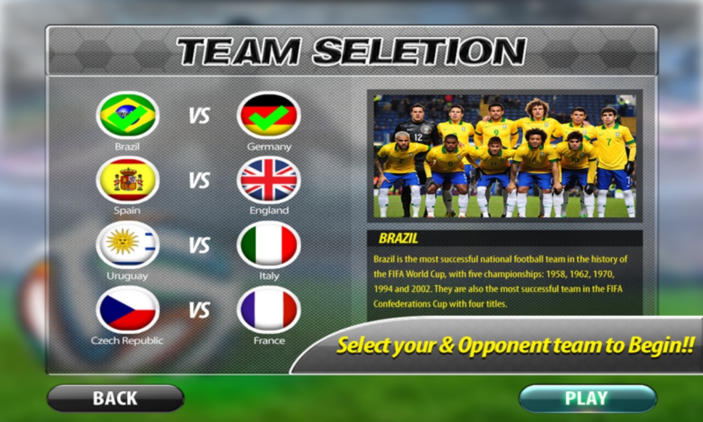 FOOTBALL WC 2014- Soccer Stars - Preview 17