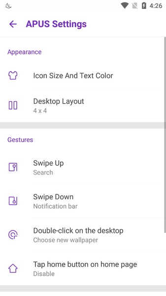 APUS Launcher Pro - Preview 2