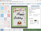 Birthday Cards Designer Software screenshot 1