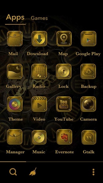 Mechanics GOLauncher EX Theme - Preview 4