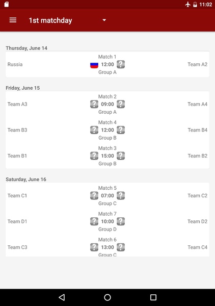 World Cup - Preview 1