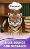 Cute Tiger Live Wallpaper screenshot 1