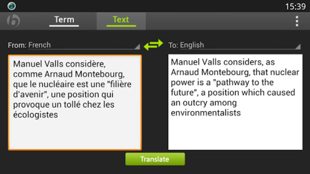 Babylon Translator - Preview 4