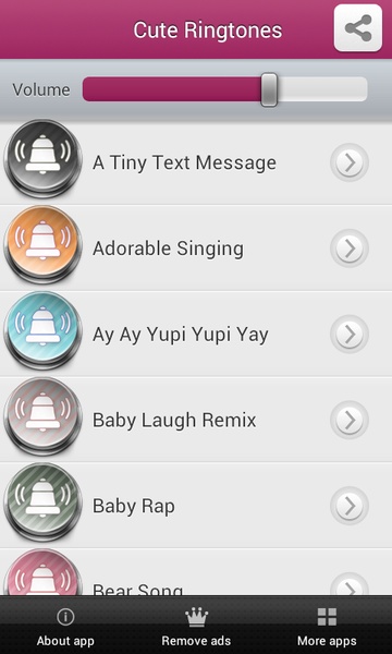 Cute Ringtones - Preview 3