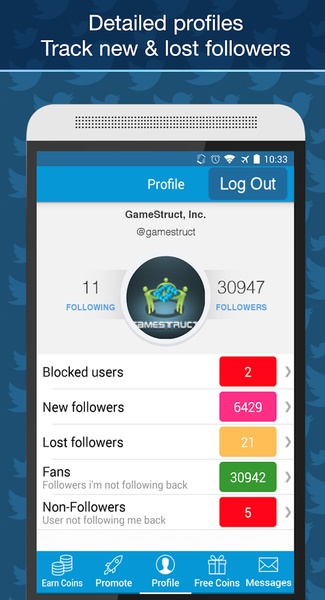 TwitBoost - Preview 2