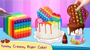 Pop it Chocolate Cake Maker screenshot 2