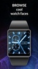 Neon Blue Watch Face screenshot 10