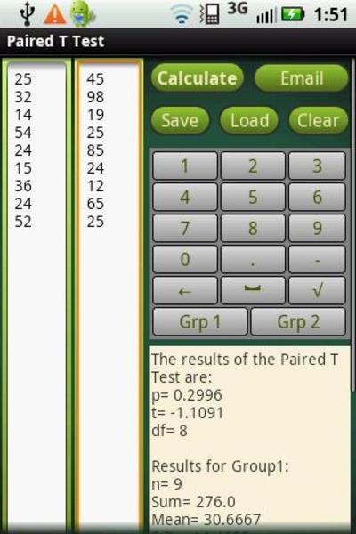 Statistics Express Lite - Preview 2