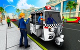Police Tuk Tuk Rickshaw Games screenshot 3