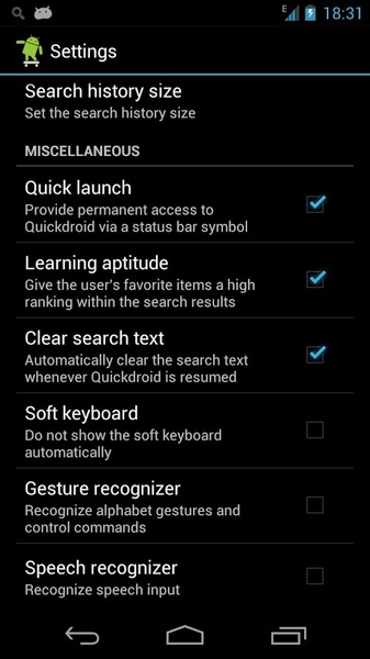 Quickdroid - Preview 4