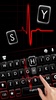 Red Heartbeat Live Keyboard Ba screenshot 4