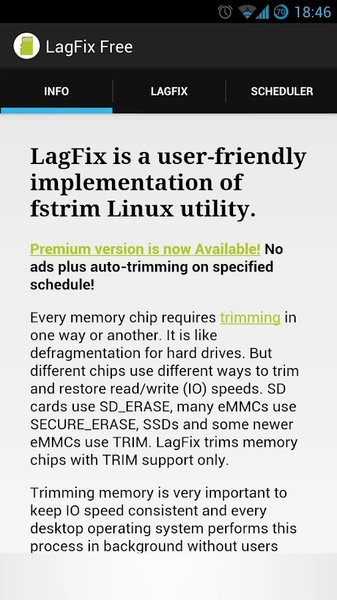 LagFix (fstrim) Free - Preview 2