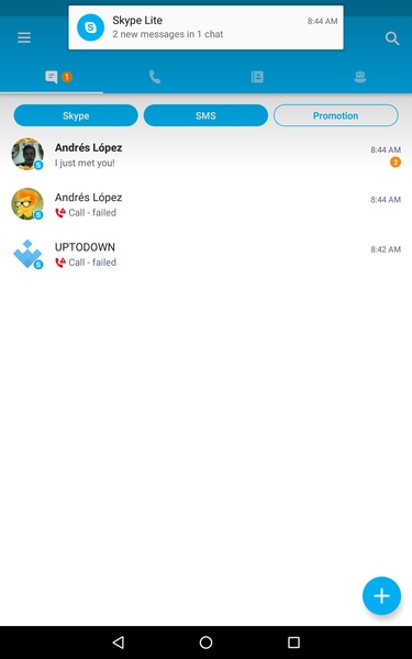 Skype Lite para Android 