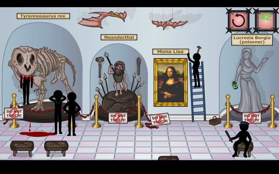 Stickman Night at the Museum - Preview 1