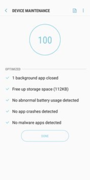 Samsung Device Maintenance - Preview 2