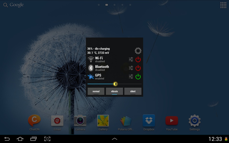 Tiny Battery Widget - Preview 2