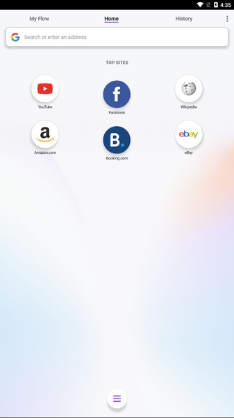 Opera Touch - Preview 1