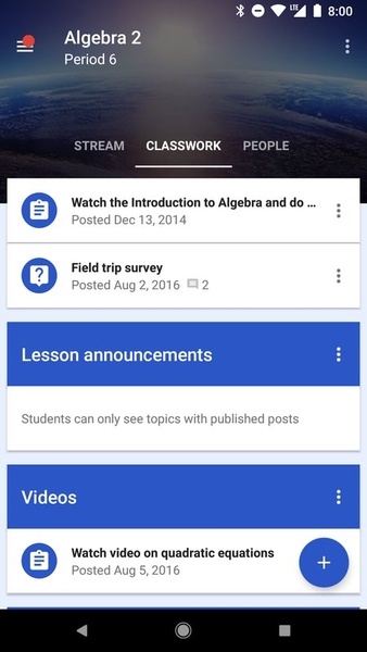 Google Classroom for Android - Download the APK from Uptodown