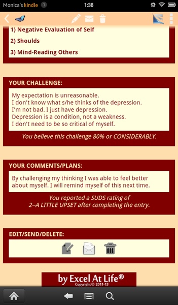 Depression CBT Self-Help Guide - Preview 1