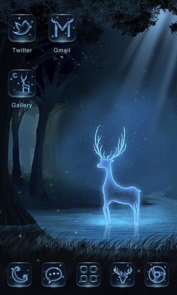 Deer GOLauncher EX Theme - Preview 4