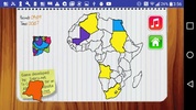 Africa Map Puzzle Drag & Drop screenshot 2