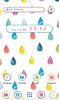 Colorful Raindrops Theme screenshot 1