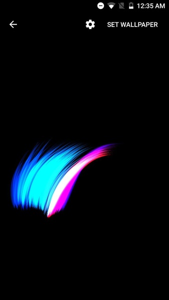 AMOLED Live Wallpaper - Preview 1