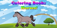 Color. Book: Horses! screenshot 1