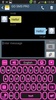 GO Keyboard Pink Glow screenshot 10