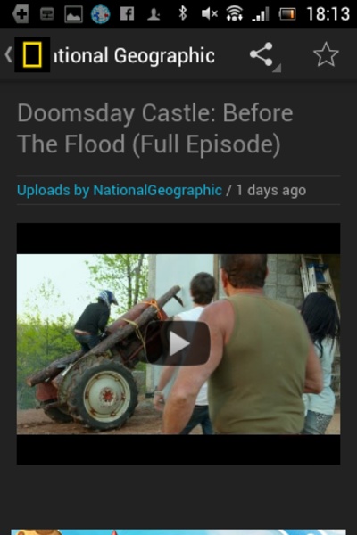 Android Entertainment App - Preview 4