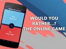 Would you rather? Quiz game screenshot 5