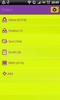 GO SMS Purple&Yellow Theme screenshot 1