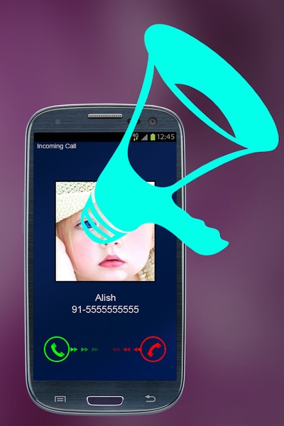 Loud Caller Name Ringtone - Preview 3