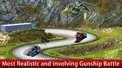 Gunship Attack Bike Racer screenshot 3