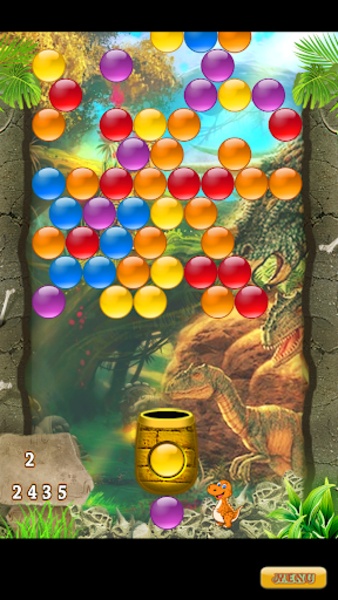 Dinosaur Bubble Shooter - Preview 2