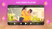 Sax Video Player - All Format HD Video Player 2020 screenshot 3