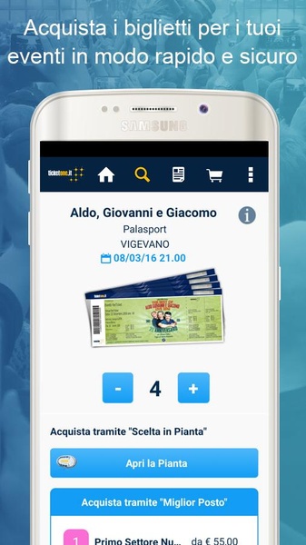 TicketOne - Preview 5