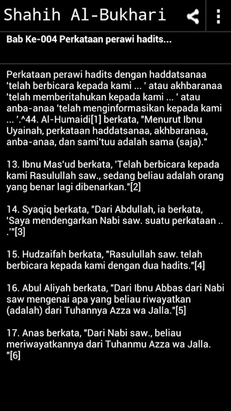 Sahih Bukhari Malay - Preview 2